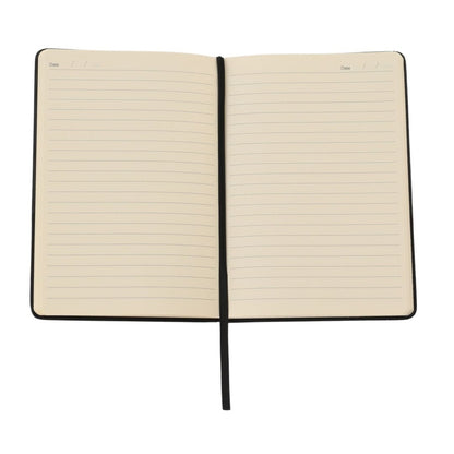 LYSS A5 PU Hardcover Notebook Black