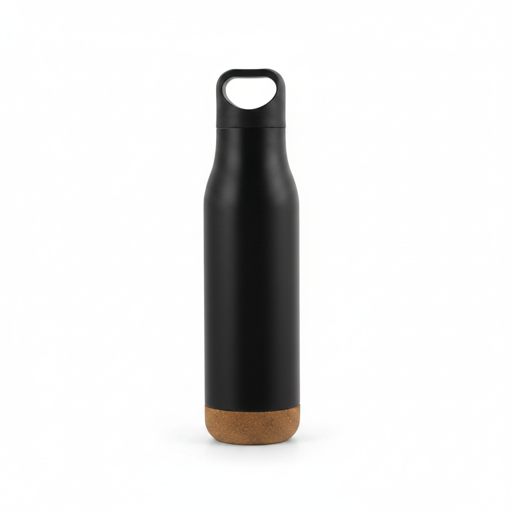 Black Cork Bottle