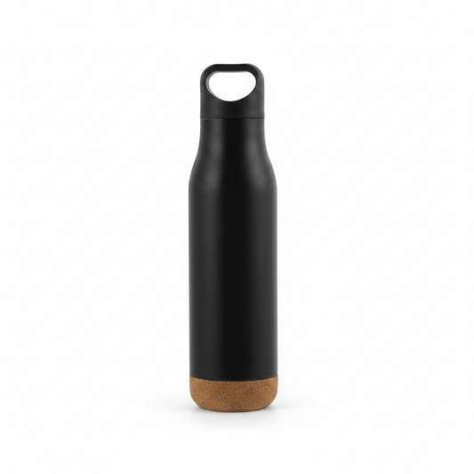 Black Cork Bottle