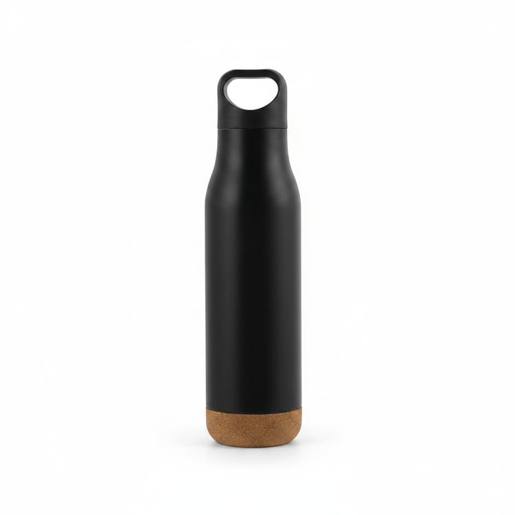 Black Cork Bottle