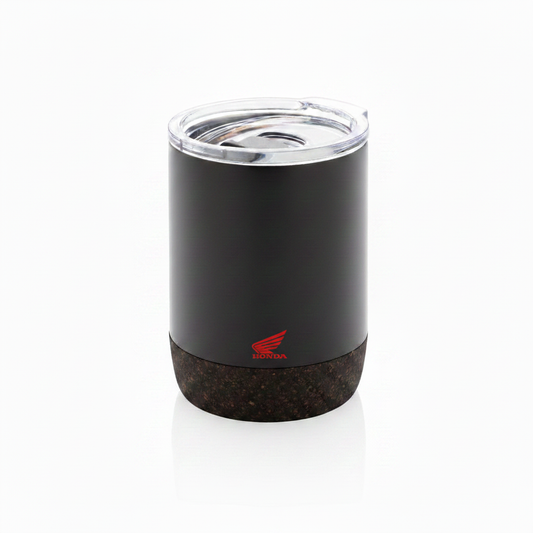 Black Tumbler with Small Honda Logo