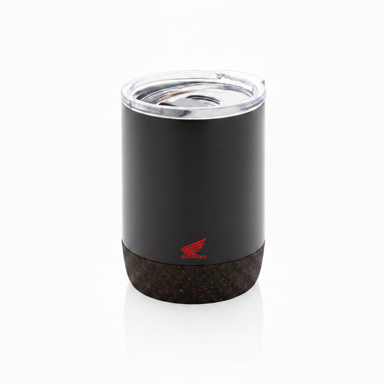 Black Tumbler with Small Honda Logo