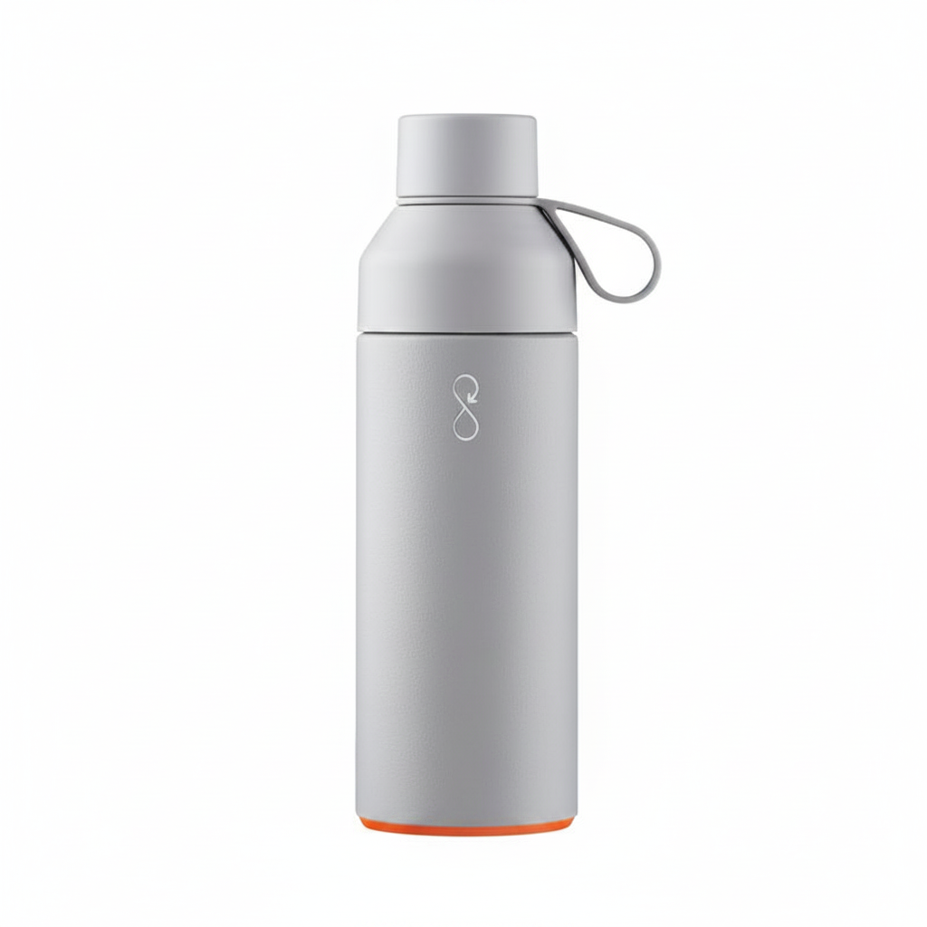 Grey Ocean Bottle Upright