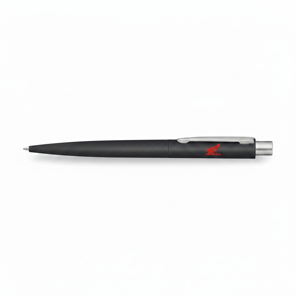 Matte Black Pen with Honda Logo