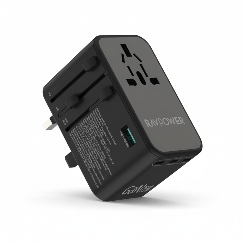 RAVPower GaN adapter square