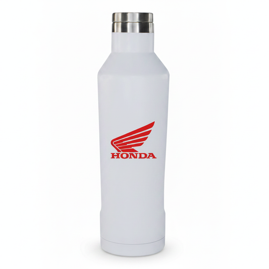 White Bottle with Honda Logo - Square
