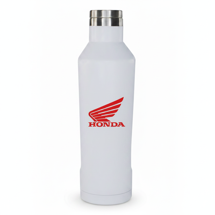 White Bottle with Honda Logo - Square